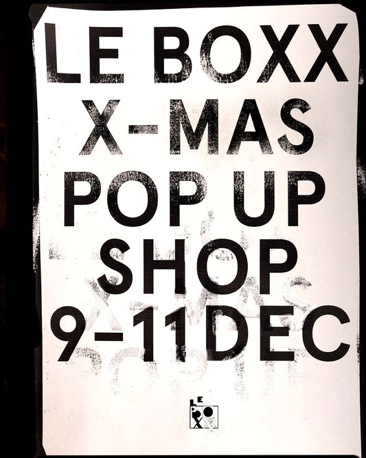 Le Boxx X-mas Pop Up Shop